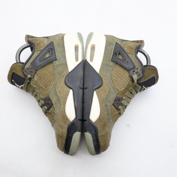 Nike Air Jordan 4 SE Retro Craft Olive Green Youth 4.5 Women’s 6 FB9928-200 - Picture 8 of 10